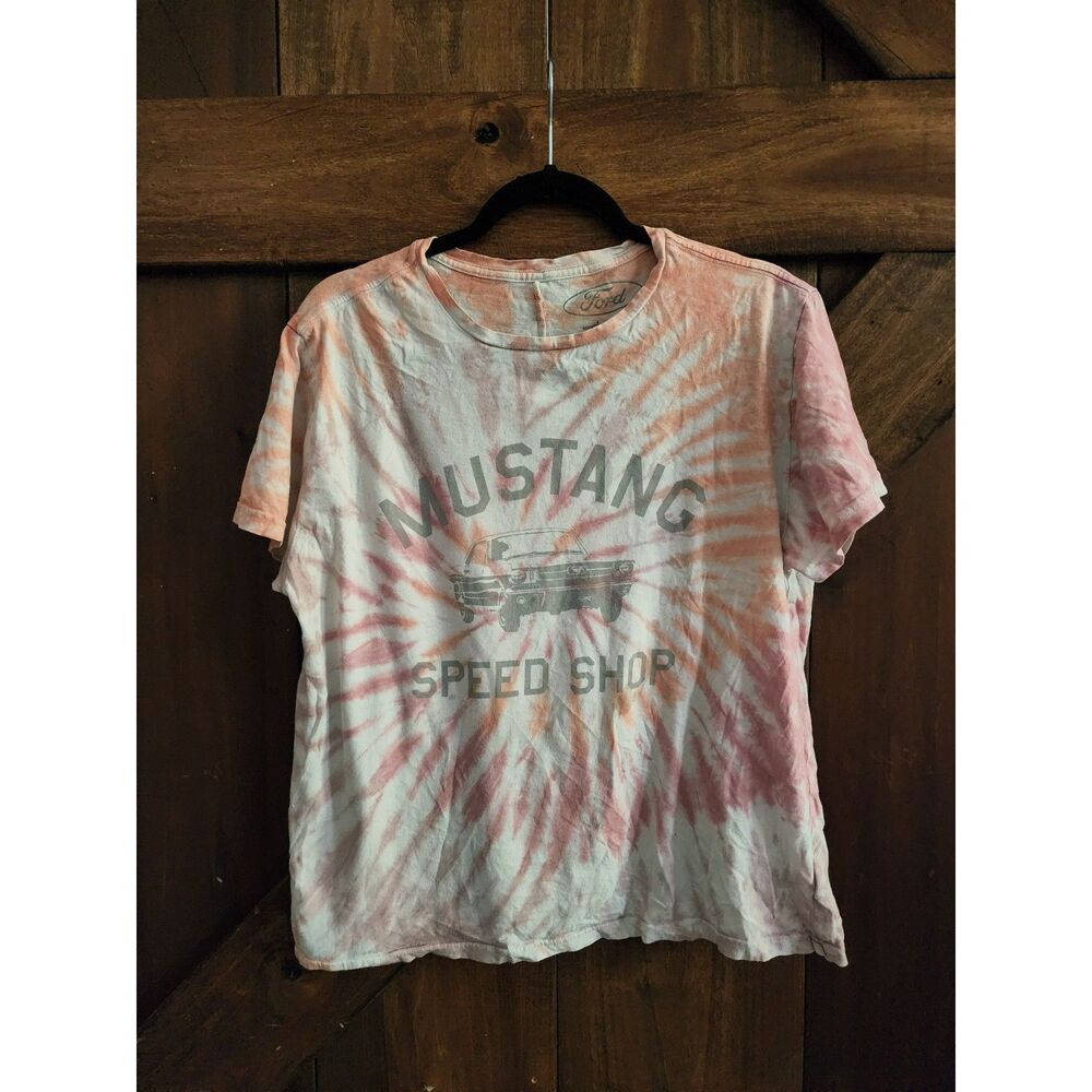 Lucky Brand Ford Dyed Graphic Tee - Size M
